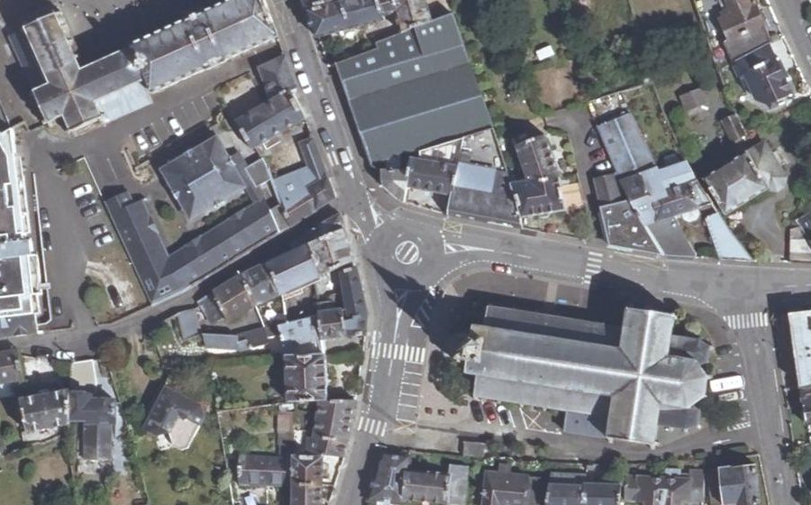 Vue aérienne du Mini-giratoire n°1202065531