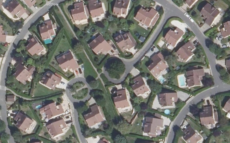 Vue aérienne du Rond-point anonyme n°101206823