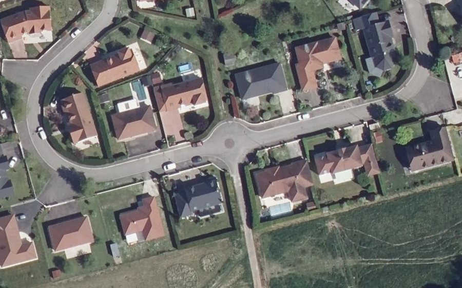 Vue aérienne du Mini-giratoire n°1207644345
