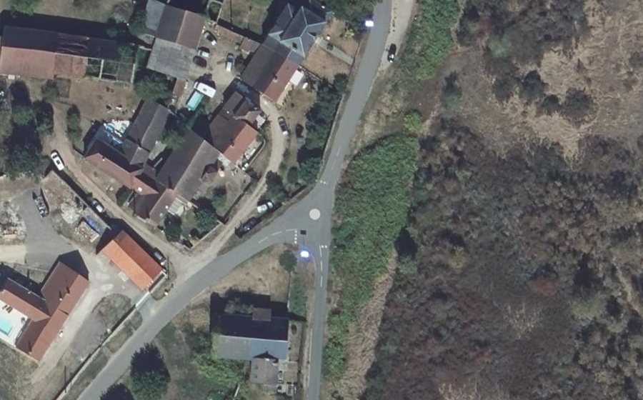 Vue aérienne du Mini-giratoire n°1208585247