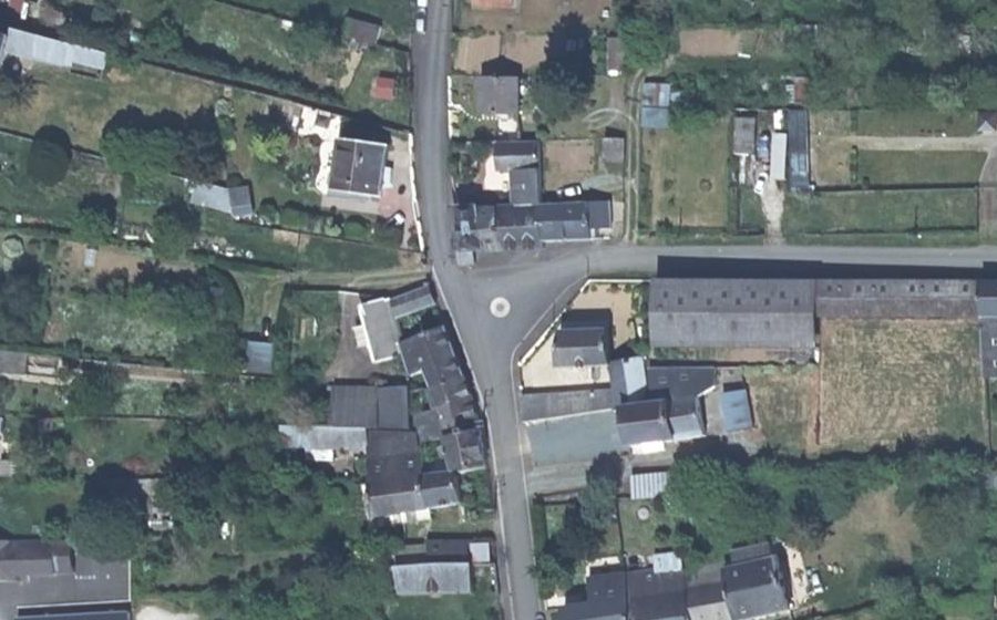 Vue aérienne du Mini-giratoire n°1208714353