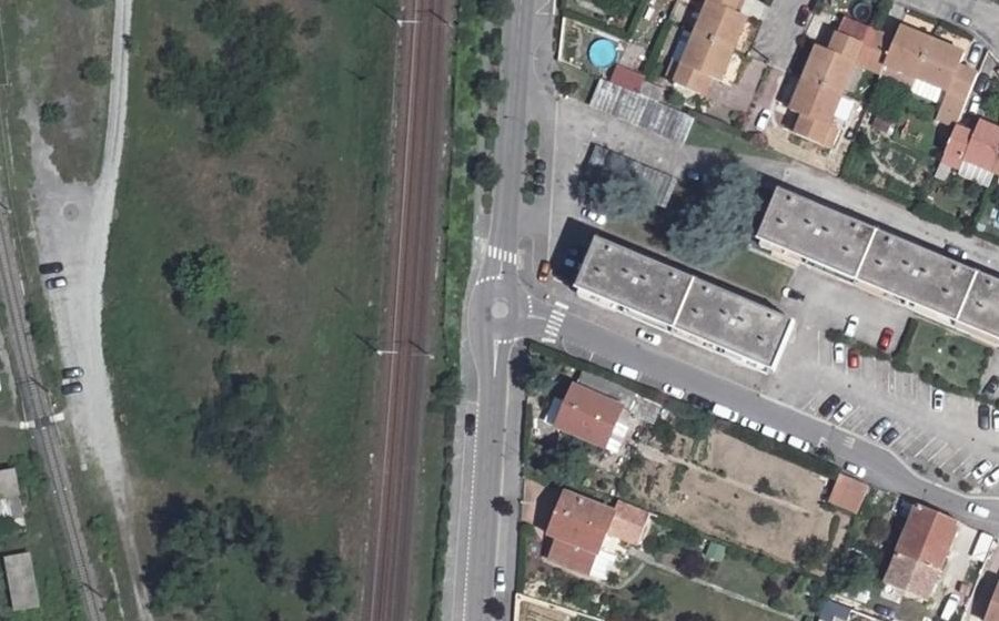 Vue aérienne du Mini-giratoire n°1210692455