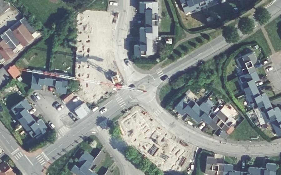 Vue aérienne du Mini-giratoire n°1211074081