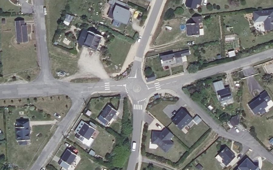 Vue aérienne du Mini-giratoire n°1212051642