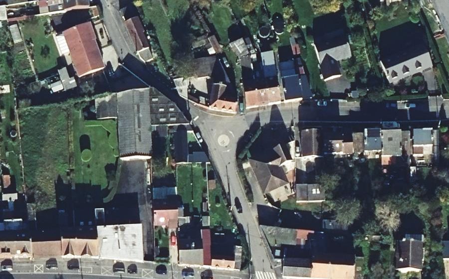 Vue aérienne du Mini-giratoire n°1212515852