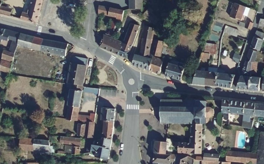 Vue aérienne du Mini-giratoire n°1214010327