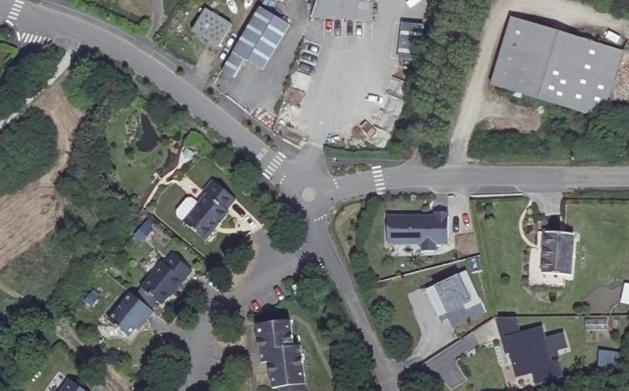 Vue aérienne du Mini-giratoire n°1214793240
