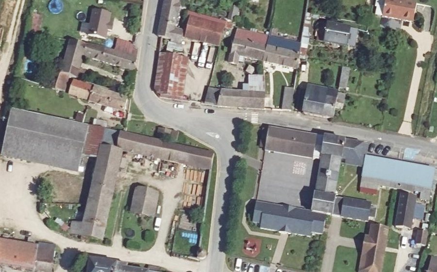 Vue aérienne du Mini-giratoire n°1215048733