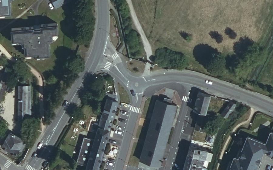Vue aérienne du Mini-giratoire n°1224358729