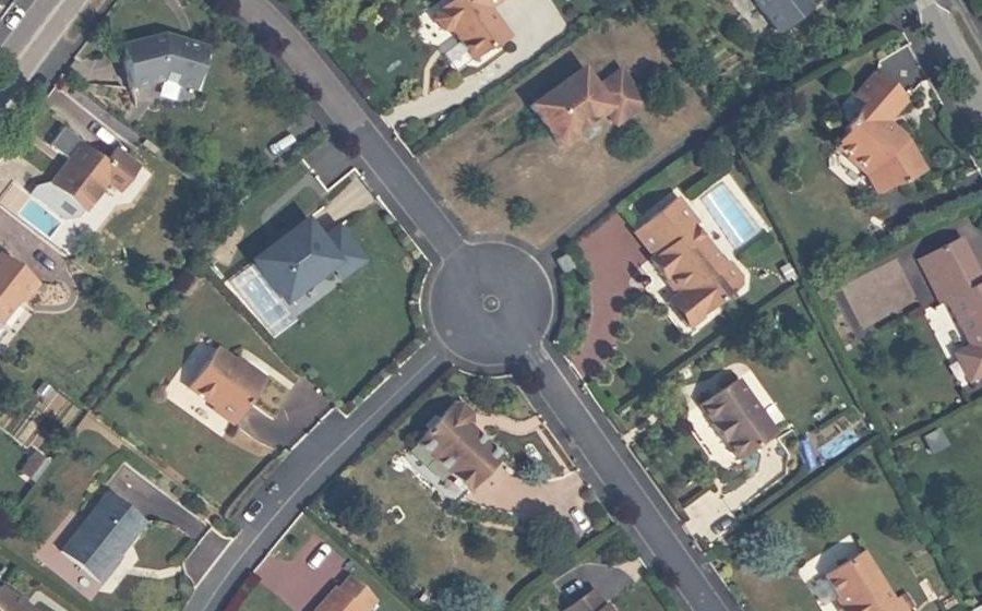 Vue aérienne du Mini-giratoire n°1224524284