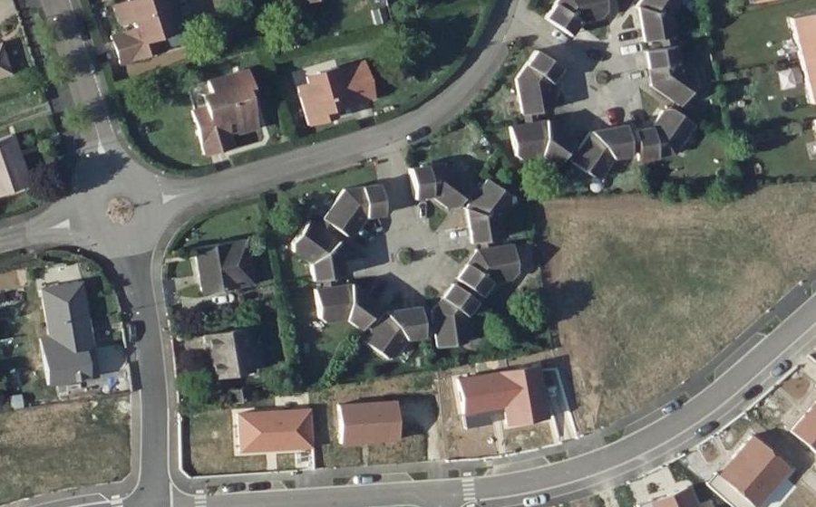 Vue aérienne du Mini-giratoire n°1226037563