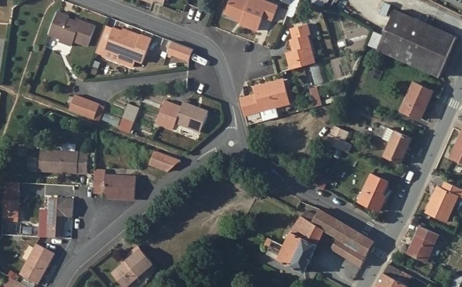 Vue aérienne du Mini-giratoire n°1229664389