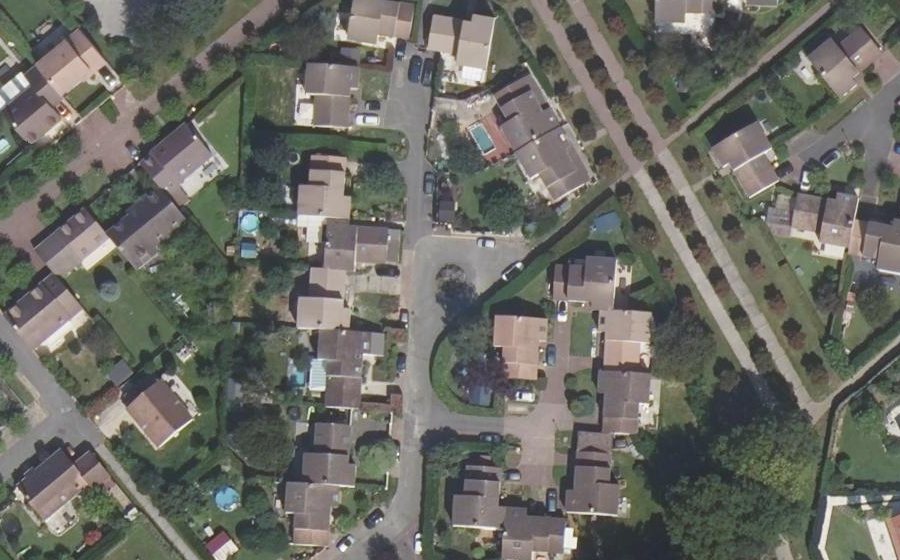 Vue aérienne du Mini-giratoire n°1232697947