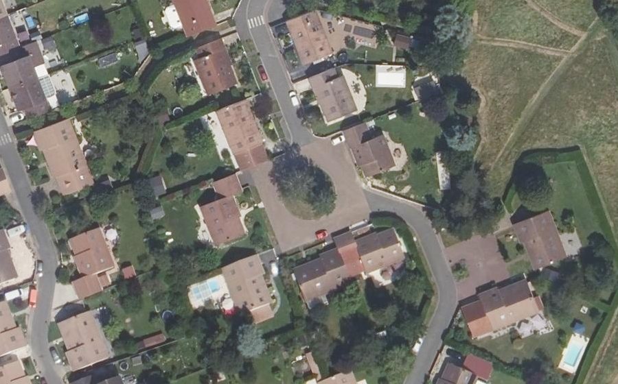 Vue aérienne du Mini-giratoire n°1232742434