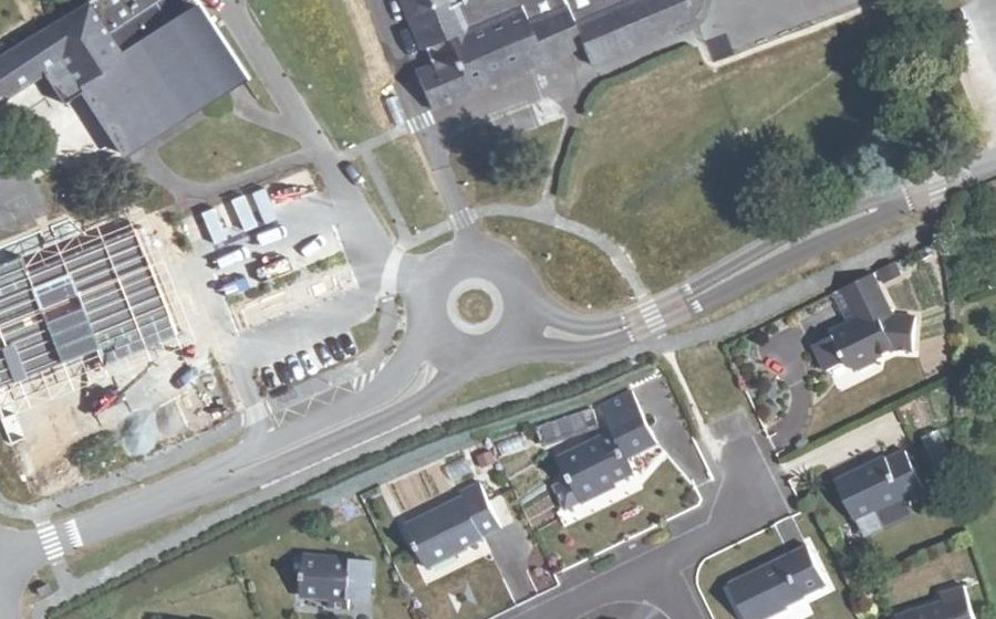 Vue aérienne du Mini-giratoire n°1232883313