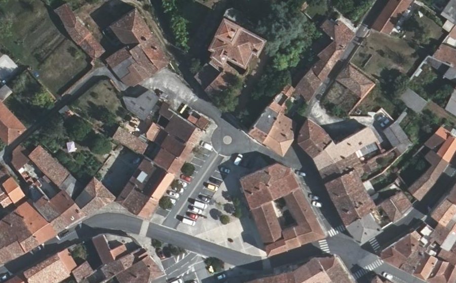 Vue aérienne du Mini-giratoire n°1234347671