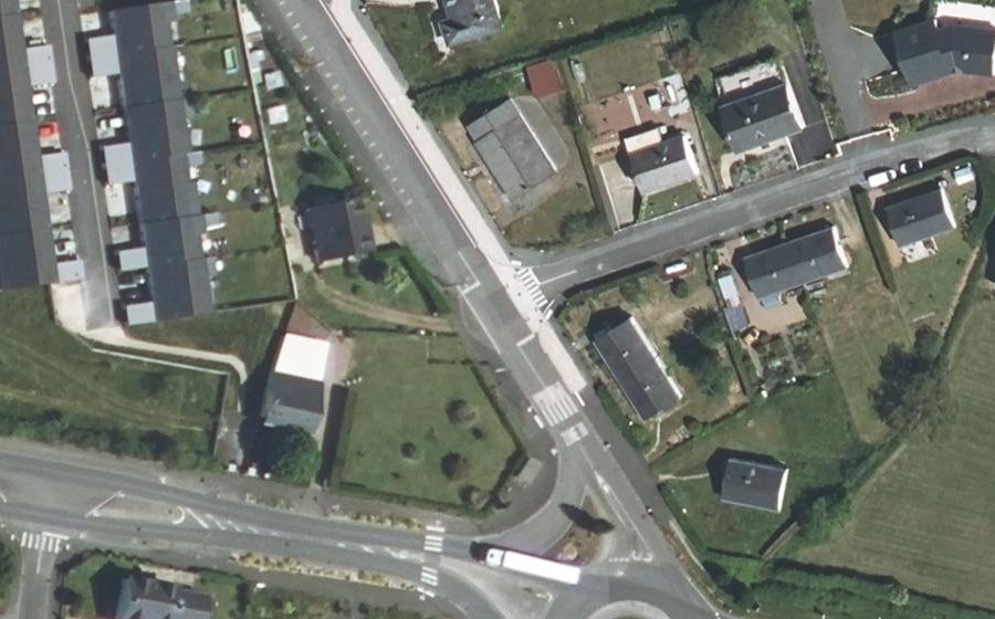 Vue aérienne du Mini-giratoire n°1234950612