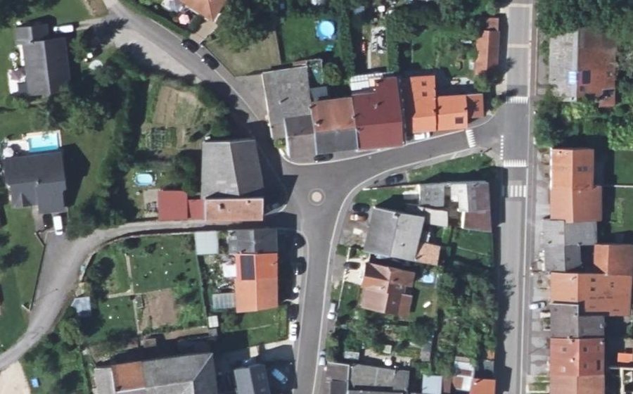 Vue aérienne du Mini-giratoire n°1235039660