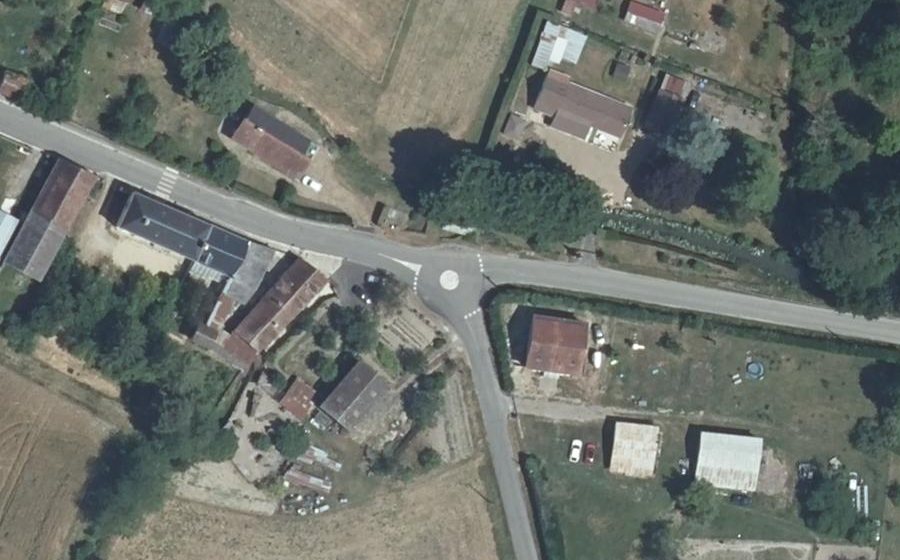 Vue aérienne du Mini-giratoire n°1235078686