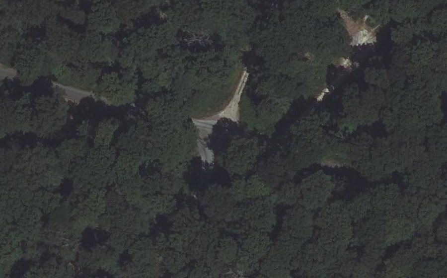 Vue aérienne du Rond de Peyrelongue