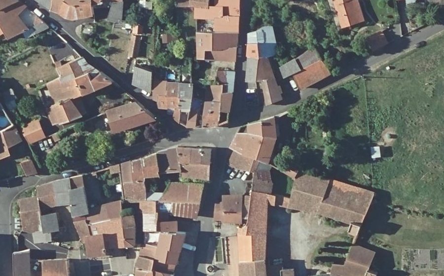 Vue aérienne du Mini-giratoire n°1238301401