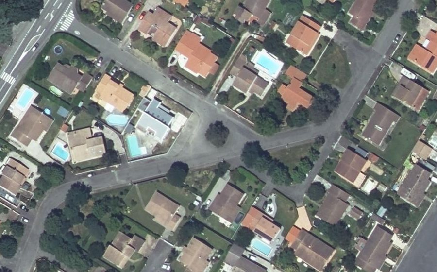Vue aérienne du Mini-giratoire n°1239882367