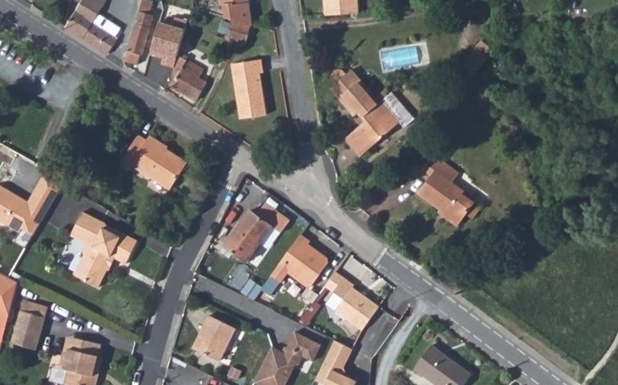 Vue aérienne du Mini-giratoire n°1241468712