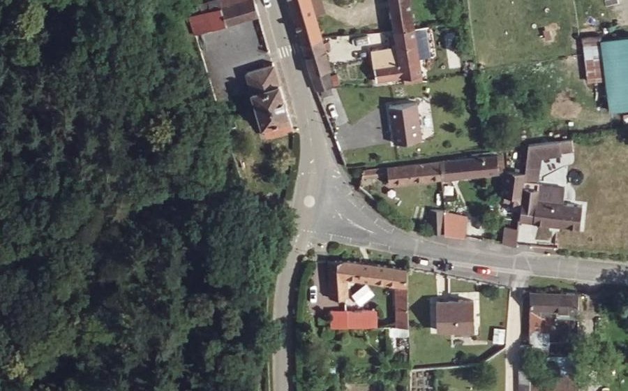 Vue aérienne du Mini-giratoire n°1242103617