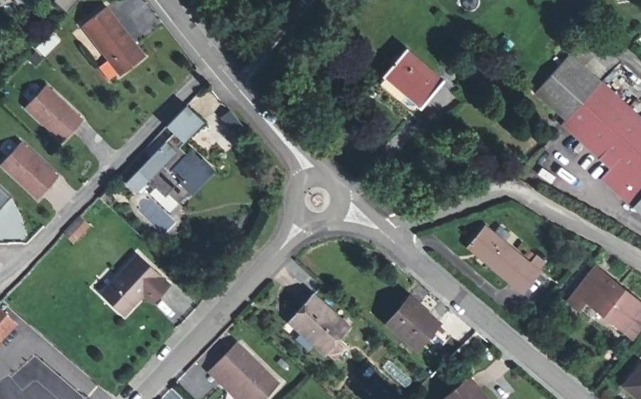 Vue aérienne du Mini-giratoire n°1243063511