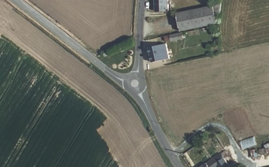 Vue aérienne du Mini-giratoire n°1243789616