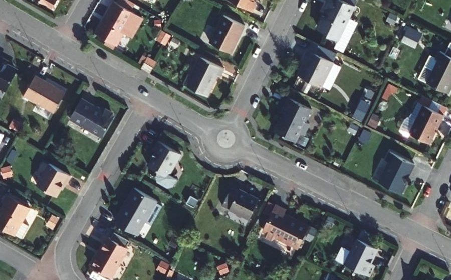 Vue aérienne du Mini-giratoire n°1246609737