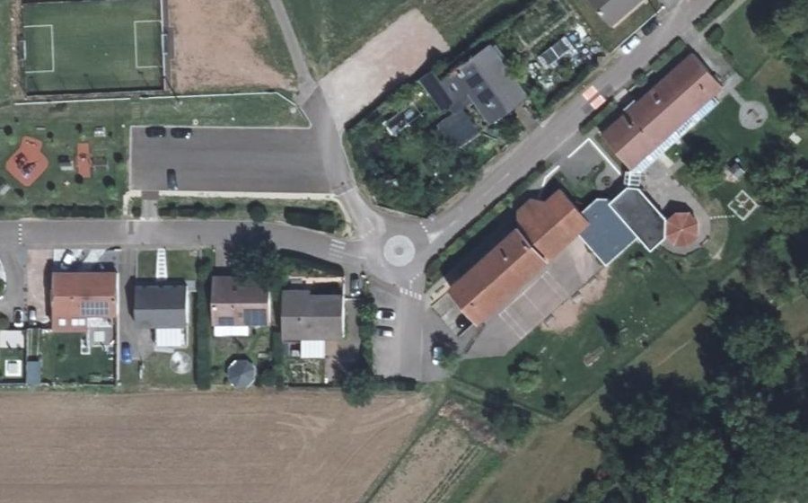 Vue aérienne du Mini-giratoire n°1247150709