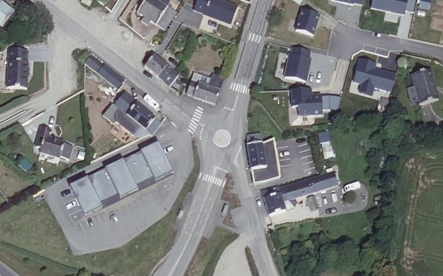 Vue aérienne du Mini-giratoire n°1248903131