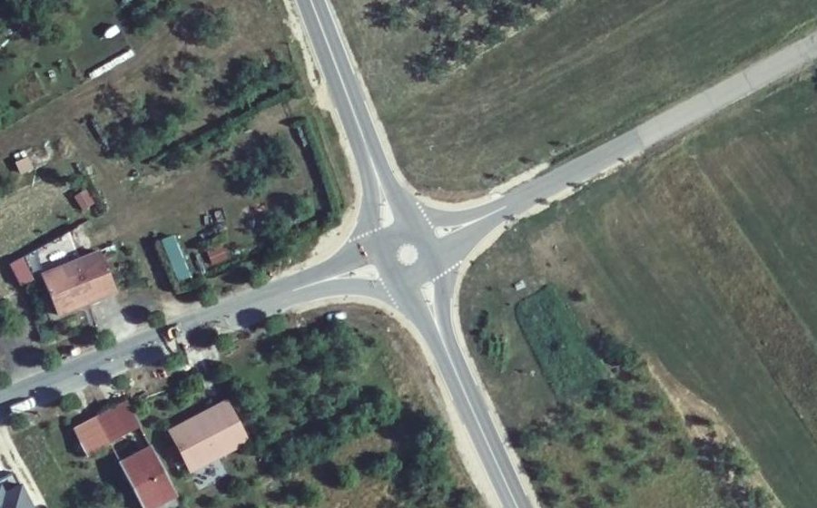 Vue aérienne du Mini-giratoire n°1249690577