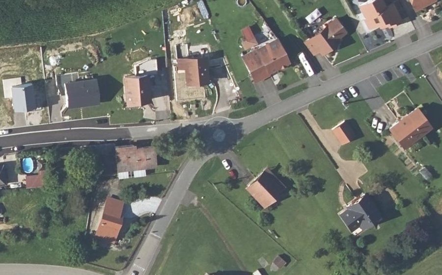 Vue aérienne du Mini-giratoire n°1250380041