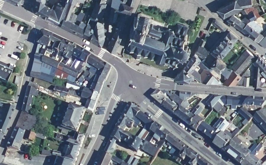 Vue aérienne du Mini-giratoire n°1251024565