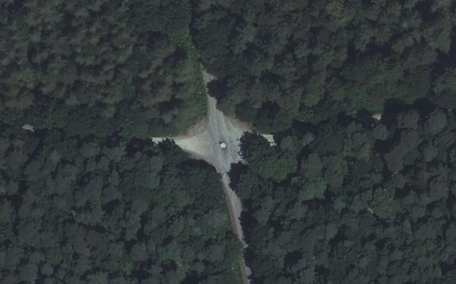 Vue aérienne du Rond des Défaits