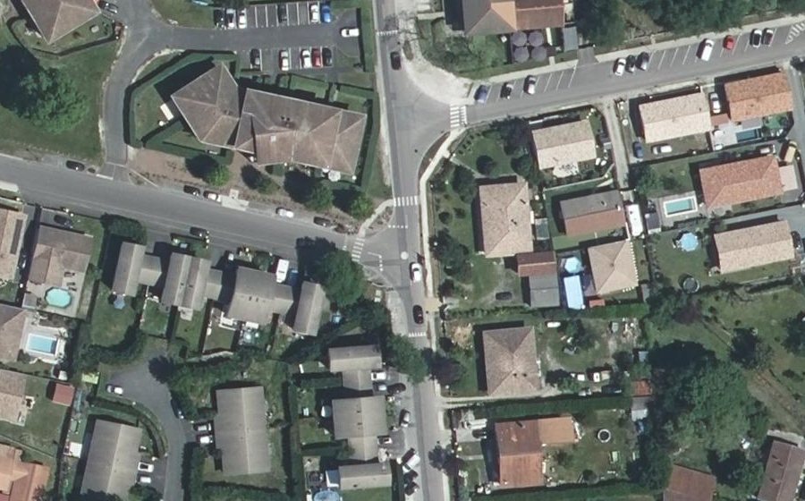 Vue aérienne du Mini-giratoire n°1255985592