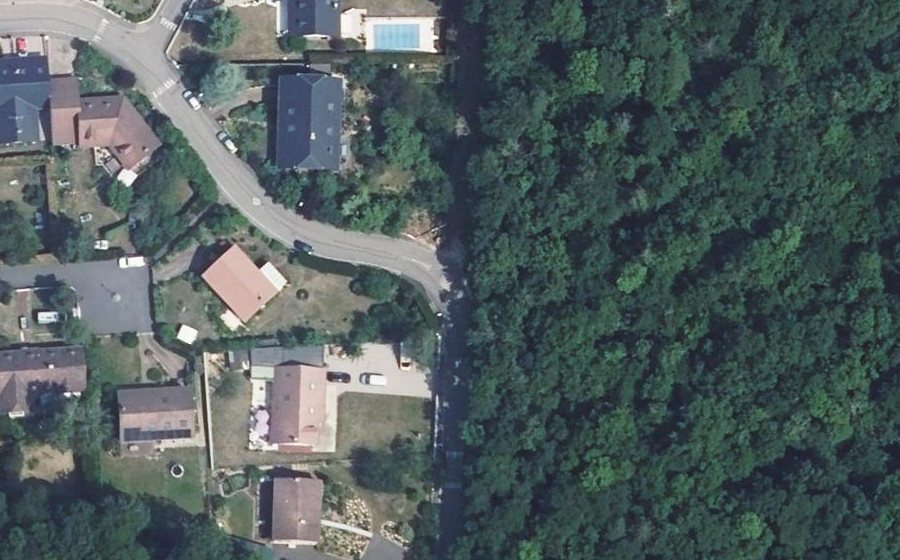 Vue aérienne du Mini-giratoire n°1256571384