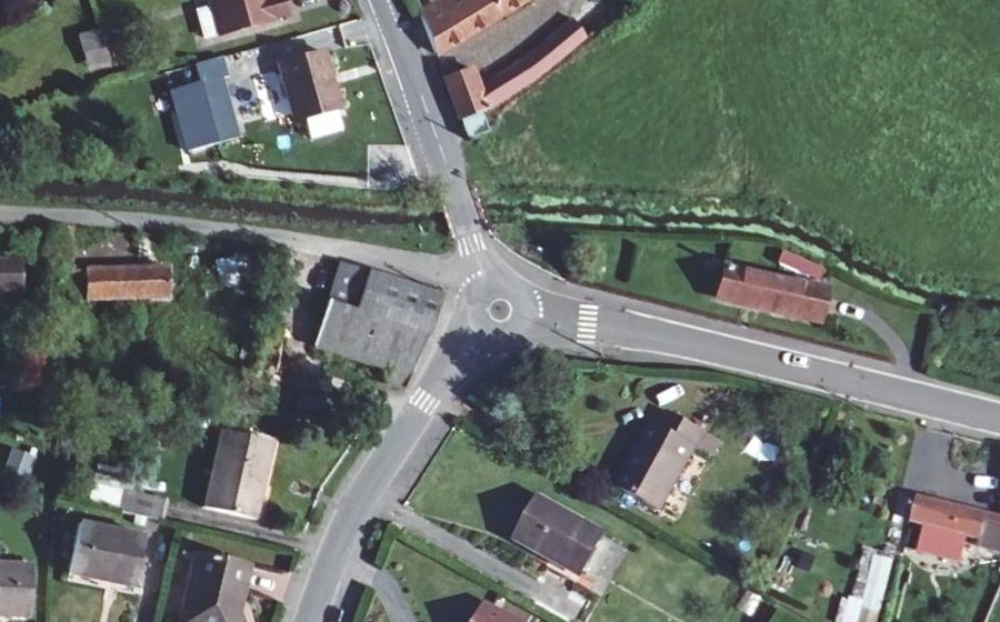 Vue aérienne du Mini-giratoire n°1260329751