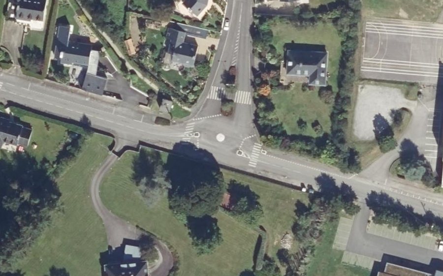 Vue aérienne du Mini-giratoire n°1260700496