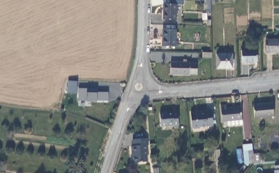 Vue aérienne du Mini-giratoire n°1262554970