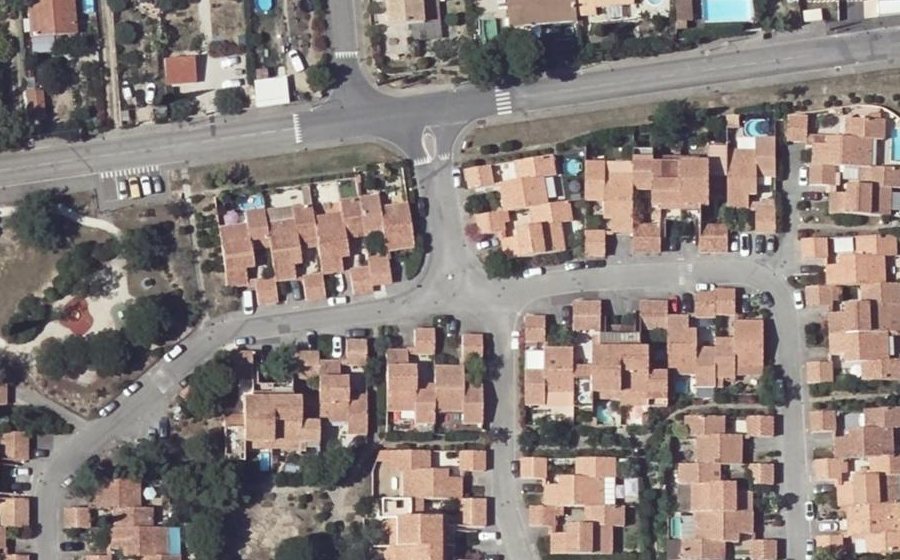 Vue aérienne du Mini-giratoire n°1262625540