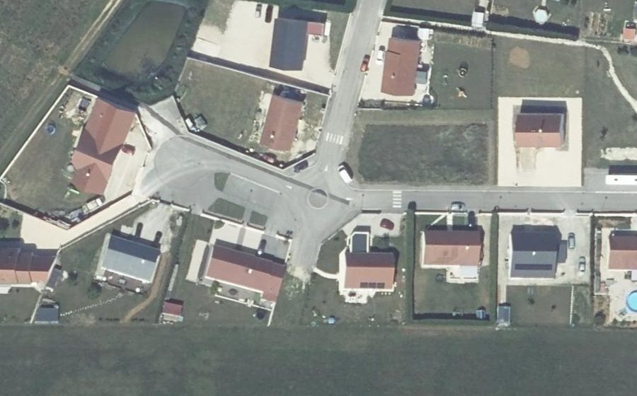 Vue aérienne du Mini-giratoire n°1263946576