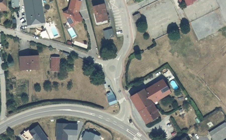 Vue aérienne du Mini-giratoire n°1265205605