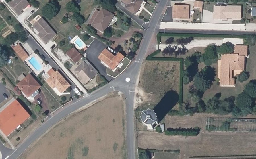 Vue aérienne du Mini-giratoire n°1268070022