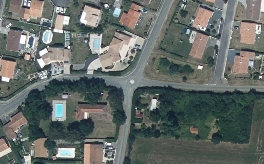 Vue aérienne du Mini-giratoire n°1268184023