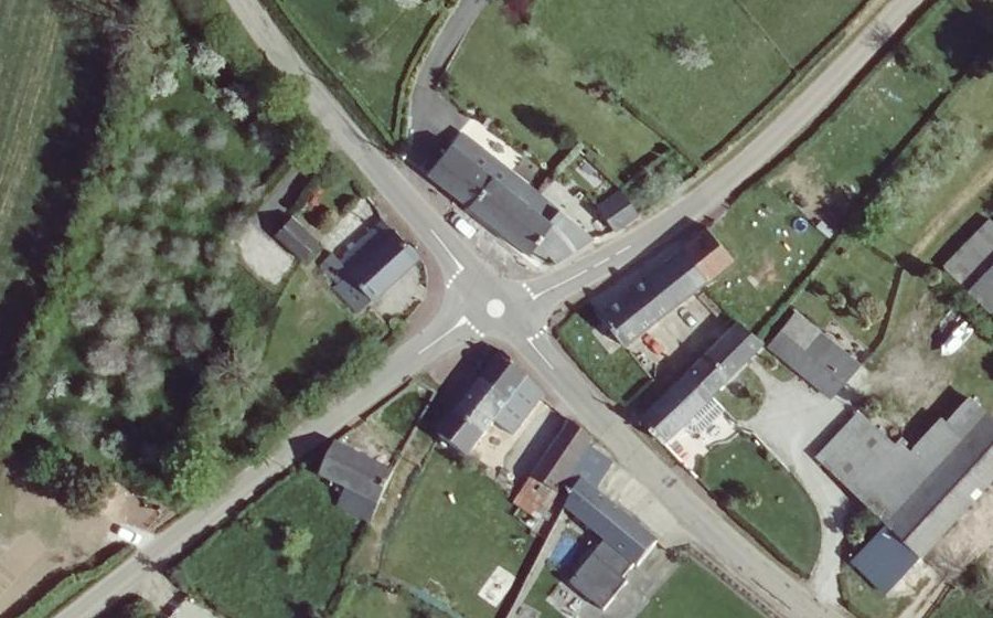 Vue aérienne du Mini-giratoire n°1268250680