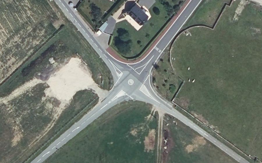 Vue aérienne du Mini-giratoire n°1268648750