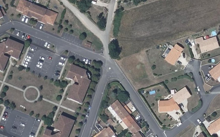 Vue aérienne du Mini-giratoire n°1268973153